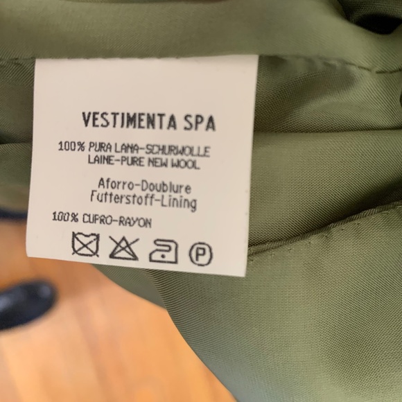 Green Giorgio Armani wool jacket sz42IT - Picture 3 of 4